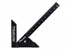 Faithfull Prestige Centre Finder Gauge Black Aluminium 100mm £17.99